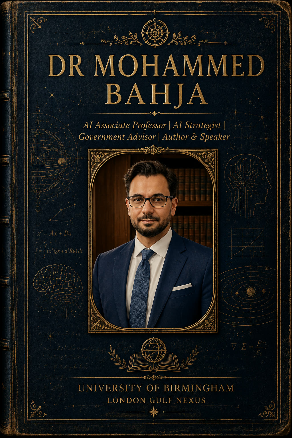Dr Mohammed Bahja — AI Associate Professor | AI Strategist & Government Advisor | Author & Speaker